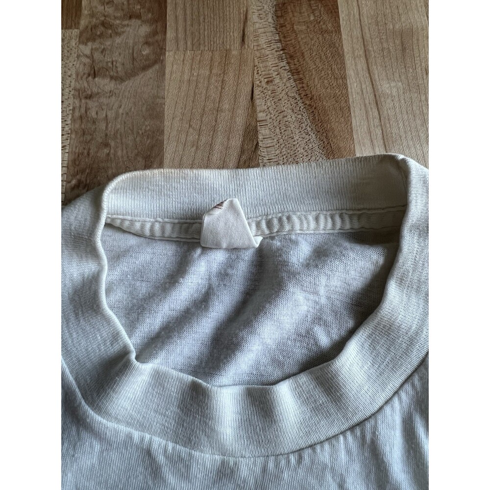 Vintage 70s George McGovern Campaign Tee Single Stitch Dove Olive Branch Peace - Picture 4 of 7